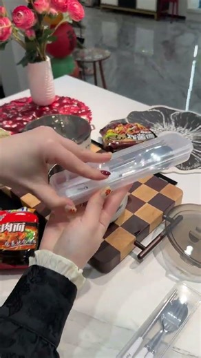 Draining water#The instant noodle bowl is so practical#High-appearance-level kitchenware#S