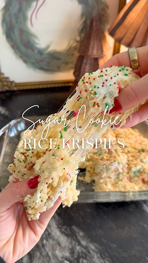 717K views · 45K reactions | SUGAR COOKIE RICE KRISPIES!❤️...