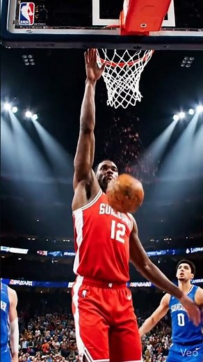 Perfect Slam Dunk in Slow Motion