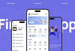 Finance App- UI/UX Design