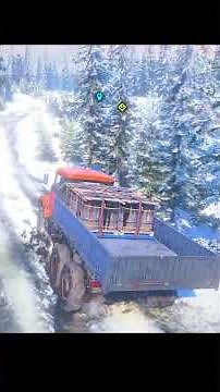 SnowRunner: No Winch Challenge ! #snowrunner #offroad