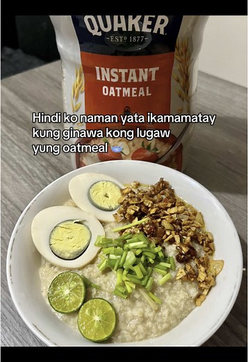 Magandang Lugaw Gamit ang Oatmeal