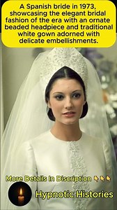 Spanish Bridal Elegance: Wedding Fashion from 1973