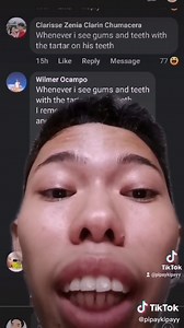 Humorous TikTok Comments on Gums and Teeth Size