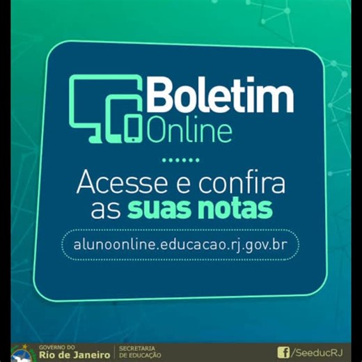 C.E. Barão Do Rio Branco on Instagram: "Veja como acessar o Boletim Online. Mas atenção! Somente alunos com matrícula ativa na rede estadual têm acesso regular ao boletim online."