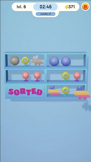 Fidget Goods Sorting Games