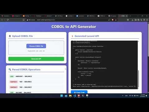 Smart COBOL API