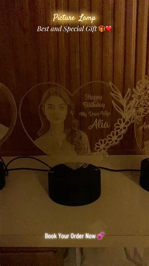 Customize Your Unique Picture Lamp Gifts Today