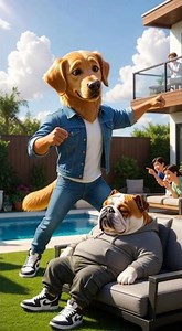 The Lazy Dog Found Something SHOCKING! 😱 Animated Moral Story #shortstory #animatedstory #short