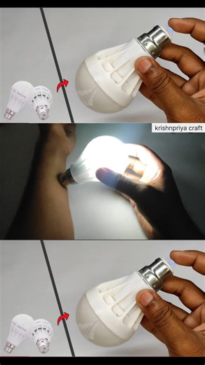 Amazing Invention From Scrap LED Bulb | Magic LED | DIY Home Light Project