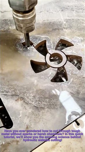 Hydraulic Waterjet Cutting 101: How to Cut Metal with Water & Grit Safely