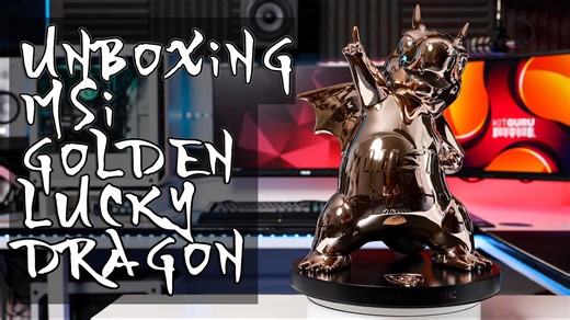 MSI Golden Lucky Dragon unboxing - 35th anniversary