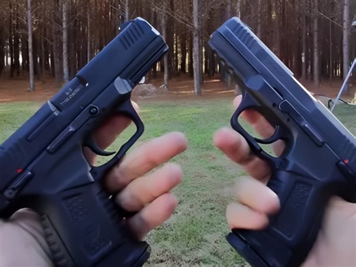 手枪射击对比｜SAR ST9 vs SAR ST45