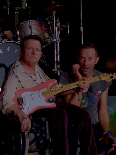 Fix You - Coldplay & Michael J. Fox | Glastonbury 2024