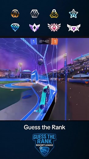 Guess the Rank in Rocket League Gameplay