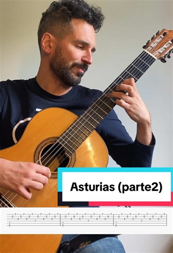 Aprende Guitarra: Asturias Parte 2 Tutorial
