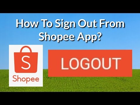 How To Sign Out From Shopee App | How To Logout On Shopee App