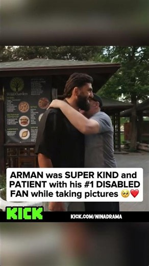 ARMAN was SO KIND to his DISABLED FAN 🥺❤️