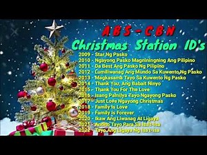 ABS-CBN Christmas Station ID’s