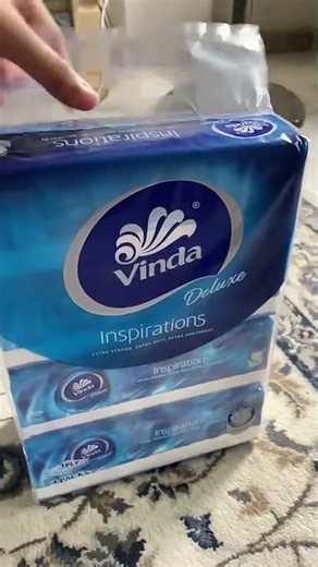 Vinda Deluxe Soft Pack Facial Tissue Large (4x110s)