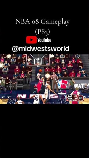NBA 08 GAMEPLAY #nba08 #gameplay #ps3 #basketball #retrogaming