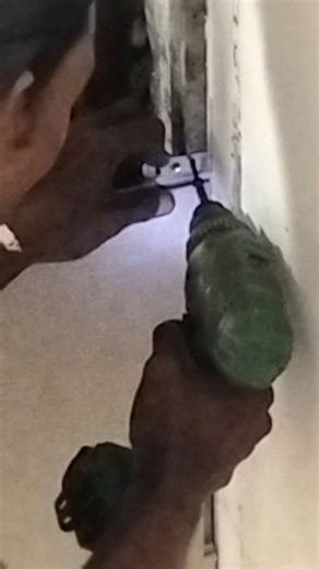 installation using iron clips #construction #home