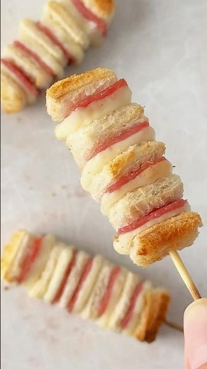 Toastie Skewers! An easy, inexpensive party food idea