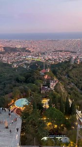 How fascinating is it to ride the Tibidabo Talaia? 🌆 Observe the best views of Barcelona from a unique attraction in the world. Open every day at the Panoramic Area 👉 https://www.tibidabo.cat/ | Parc d’atraccions Tibidabo