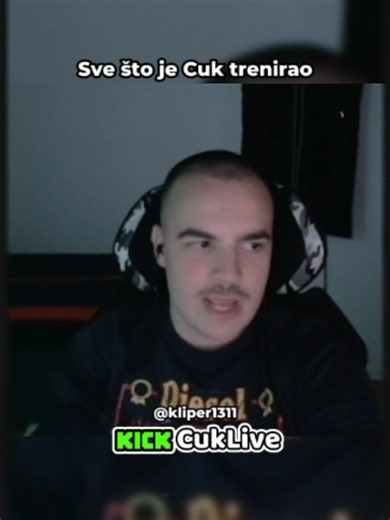 Sve što je Cuk trenirao. #fyp #cuklive #viral