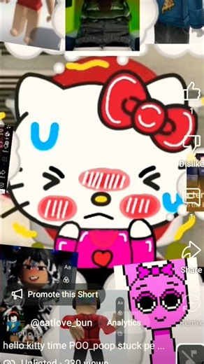 hello kitty poo-poo Time