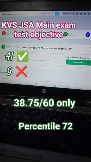 KVS nvs JSA objective test paper how to attempt strategy