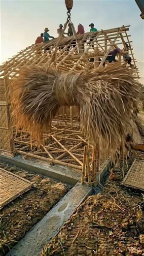 Myanmar Bamboo Eco House 🌿 From Empty Land to Beautiful Home #architecture #myanmar