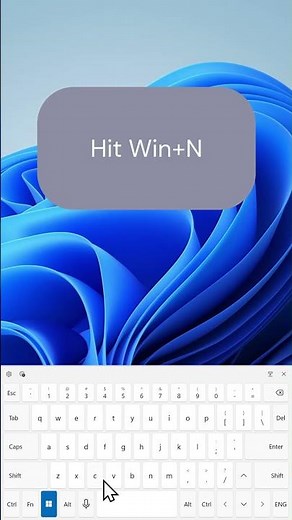 Quick Calendar and Notification Trick for Windows