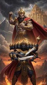 Deep secret of Ravana's previous birth: Why did he become a gatekeeper demon? #bhakti #facts #shorts