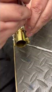 Broken Neck Screw Removal for Saxophone