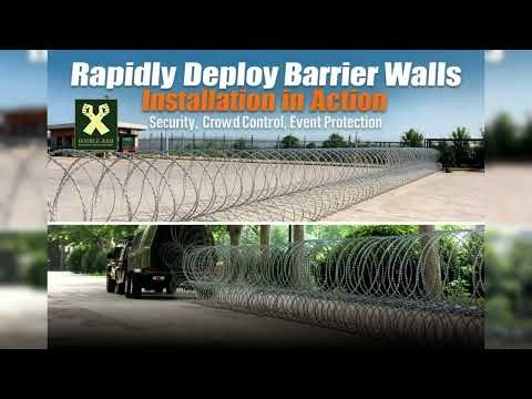 Double Arm – Rapidly Deploy Barrier Walls | Secure, Control, Protect