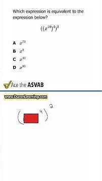 ASVAB Math: Power of a Power