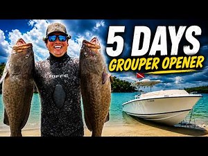 5 Days Spearfishing South Florida Grouper Opener