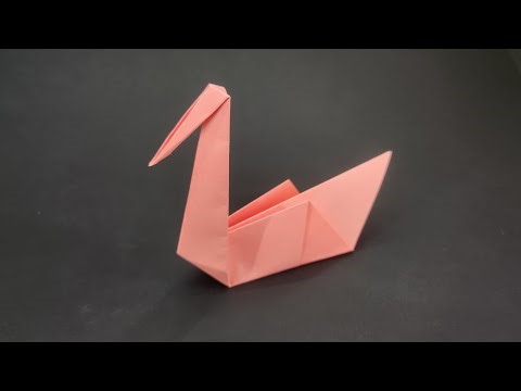 Easy Origami Swan Tutorial 🦢 | How to Make a Paper Swan Step by Step