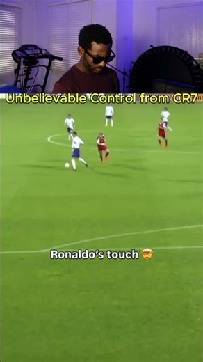 Unbelievable control from CR7 #football #skills #soccer #footballhighlights #ronaldo
