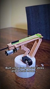 DIY Automatic Popsicle Stick Gun! 🎯🛠️ #Shorts #SLTRBRO #Inventions #DIY