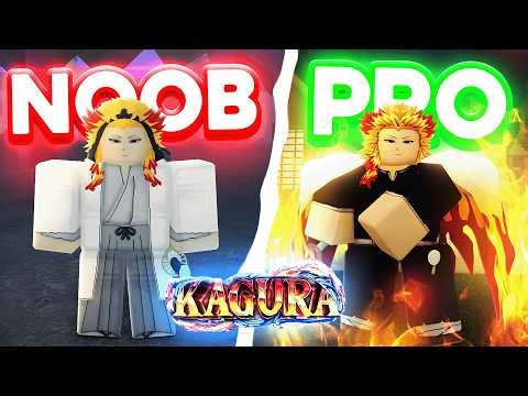 Going From NOOB To FLAME HASHIRA In NEW Roblox Demon Slayer Game (Kagura)