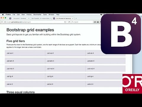 Bootstrap 4 - What Are The Breakpoints? - O'Reilly Media