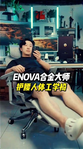 ENOVA合金大师S 人体工学椅电脑椅人工力学座椅撑腰久坐办公椅电竞椅