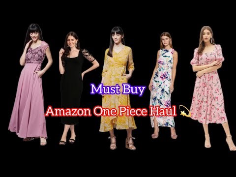 Amazon One Piece Haul 💕 — outfits that take you from office to beach to brunch!