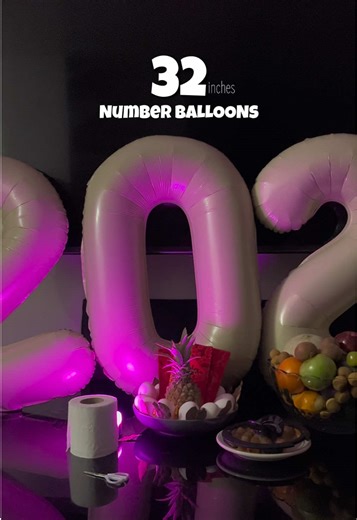 🎉🥳 — number balloons for birthday, anniversary, or any celebration! #numberballoons #balloons #partydecoration #decoration