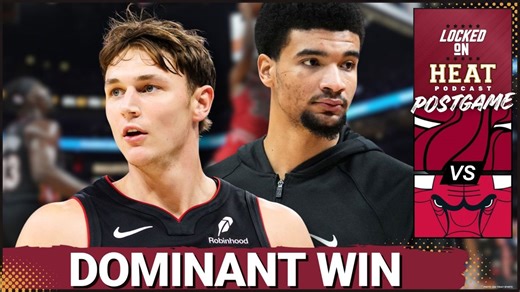 Miami Heat DOMINATE Bulls as Bam Adebayo & Pella Larson SHINE – Can They AVOID Play-In Meeting?