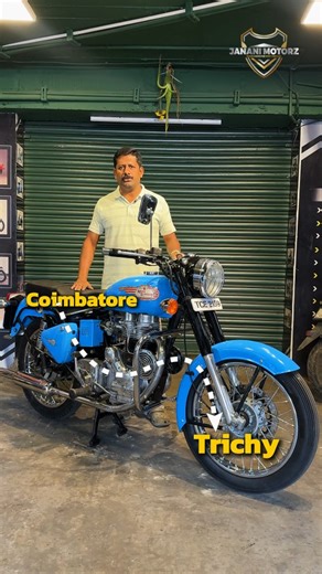 DeepakKumar AnbuSelvan on Instagram: "✨ Happy Customer From Coimbatore ❤️ 📞Call: 80728 94989 to make it yours! 📍Available at Janani Motorz, ABS Complex, Opp. BSNL Office, Cantonment, Trichy #jananimotorz #bullet #vintagebullet #trichy #coimbatore"