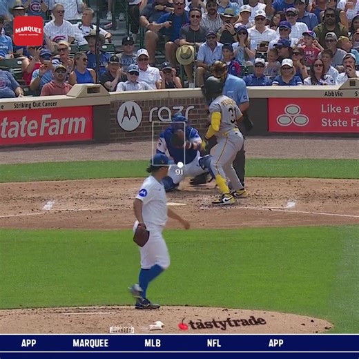 With the Air & Water Show jets flying overhead, Shota Imanaga strikes out Liover Peguero 🔥 | Marquee Sports Network