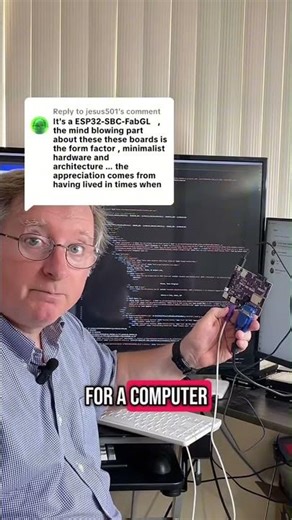 Herman showing off his ESP32 and I actually understand it now 💻✨#ESP32 #Herman #Arduino #Tech